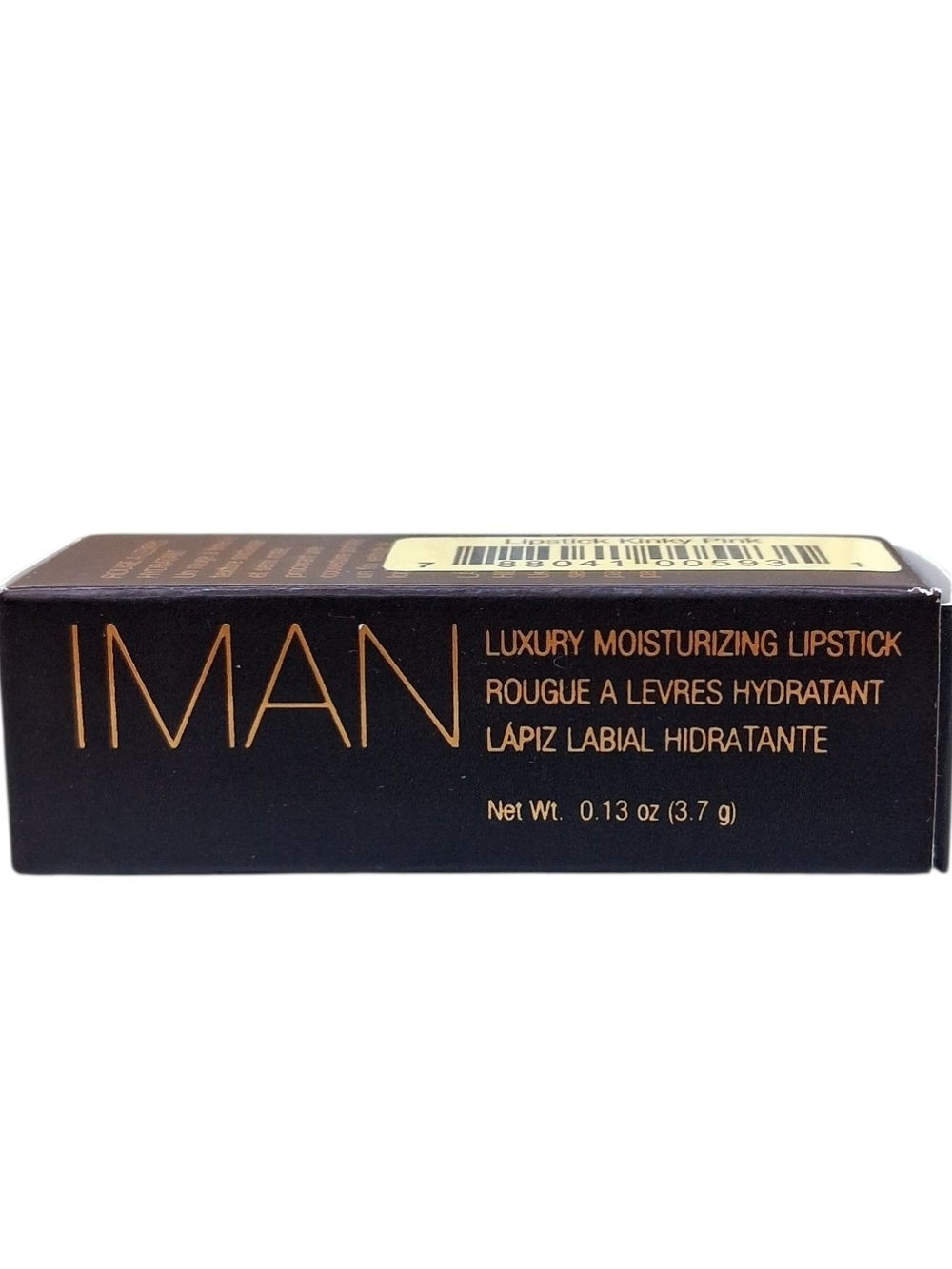 IMAN Luxury Moisturizing Lipstick 0.13oz - KINKY PINK